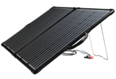 PLK 100W Portable Solar Panel Kit,Lightweight 2x50W with 20A Charge Controller