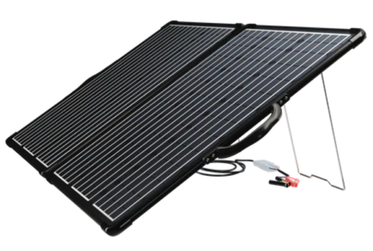 PLK 100W Portable Solar Panel Kit,Lightweight 2x50W with 20A Charge Controller