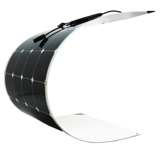 130 Watt Flexible Bendable Slim Solar Panel Monocrystalline