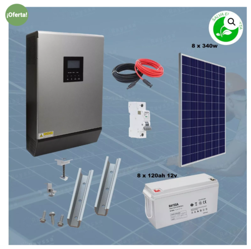 kit solar 5-5000w hibrido