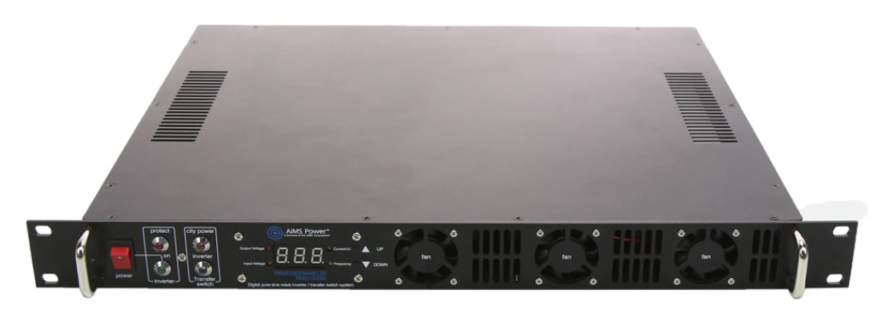 1000 Watt 48 Volt Rack Mount Inverter To 120 Volt AC – 1U