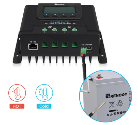 Rover Elite 20A MPPT Solar Charge Controller