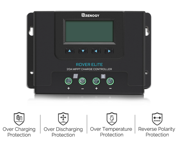 Rover Elite 20A MPPT Solar Charge Controller