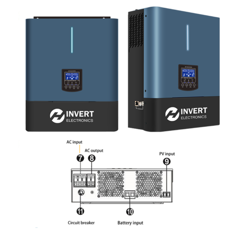 Solar Hybrid Inverter 5KW High Frequency Solar Inverter 5000W MPPT High Frequency Hybrid Inverter